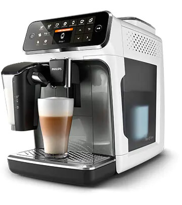 4300 LatteGo - biały seria mat / połysk tracytowy